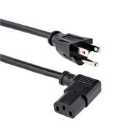 CABLE DE CORRIENTE DE 1M ESTANDAR DE ALIMENTACION DE COMPUTADORA, ACODADO EN ANGULO RECTO - 18AWG - NEMA 5-15P A C13 - 10A 125V - STARTECH.COM MOD. PXT101L3 CABLE DE CORRIENTE DE 1M ESTANDAR DE ALIMENTACION DE COMPUTADORA, ACODADO EN ANGULO RECTO - 18AWG - NEMA 5-15P A C13 - 10A 125V - STARTECH.COM MOD. PXT101L3